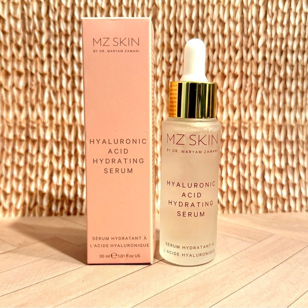 🍒ONE LEFT🍒 MZ SKIN HYALURONIC ACID HYDRATING SERUM FINE LINES WRINKLES